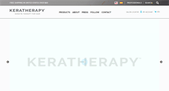 Desktop Screenshot of keratherapy.com